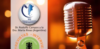 Entrevista con el Dr. Rodolfo Campos y la Dra. Marta Rivas (Argentina): XIII Congreso Argentino de Microbiología, y II Congreso de Microbiología agrícola y ambiental