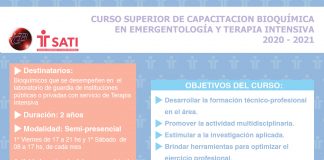 Curso Superior de Capacitación Bioquímica en Emergentología y Terapia Intensiva