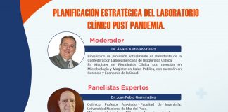 Conversatorios COLABIOCLI: “Planificación estratégica del laboratorio clínico post pandemia