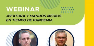 Webinar Jefatura y mandos medios en tiempo de pandemia