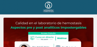Webinar CECC Uruguay – Calidad en el laboratorio de hemostasis: aspectos pre y post analíticos impostergables
